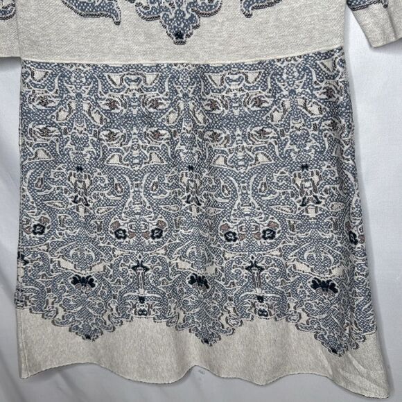 Peruvian Connection Pina Cotton Pullover Knot Sweater Dress. Size Large. - Picture 7 of 8